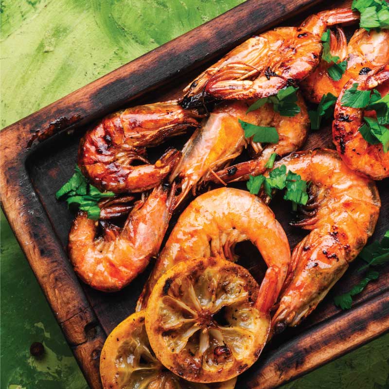 Vannamei Prawns 800g 26/30