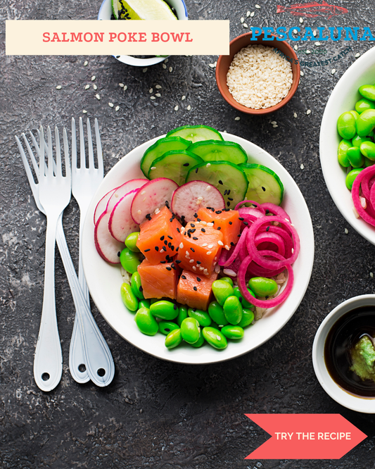 Fresh Salmon Poke Bowl