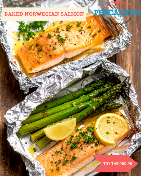 Easy Oven-Baked Norwegian Salmon