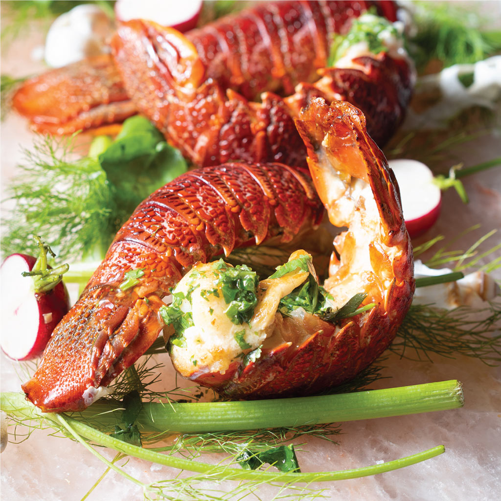 10 Frozen West Coast Rock Lobster Tails